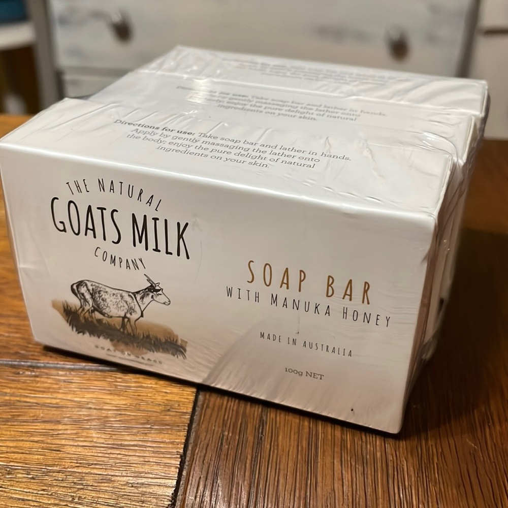 Brand new 3 pack of Goats Milk Soap Bar